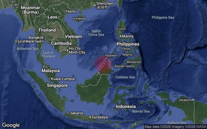 gempa bumi sabah