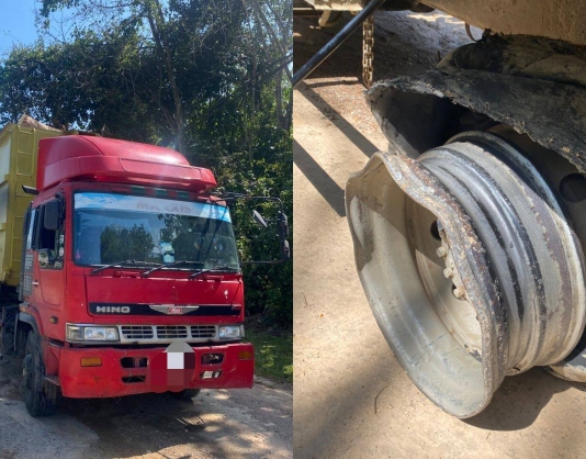 JPJ tahan lori tayar ‘botak’ bawa muatan berlebihan