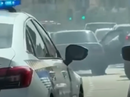 Rempuh lima kenderaan ketika dikejar polis, lelaki ditahan bersama dadah