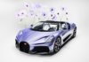 Bugatti W16 Mistral Caroline anggun dengan tema bunga, simbol kasih kepada anak perempuan