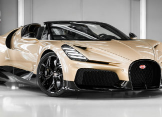 Bugatti dedah W16 Mistral milik TMJ