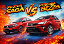 Perodua Bezza no.1 pada Februari, Proton Saga kekal juara sedan!