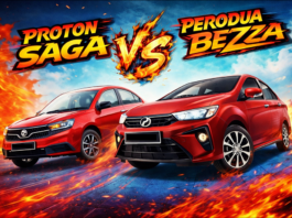 Perodua Bezza no.1 pada Februari, Proton Saga kekal juara sedan!
