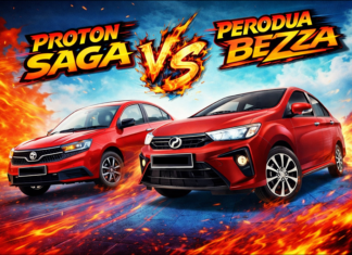 Perodua Bezza no.1 pada Februari, Proton Saga kekal juara sedan!