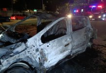 Wanita melecur 70 peratus dalam kemalangan dua kenderaan