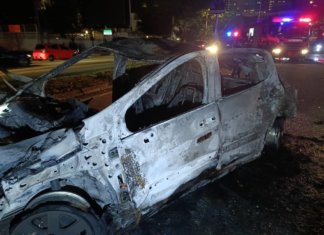 Wanita melecur 70 peratus dalam kemalangan dua kenderaan