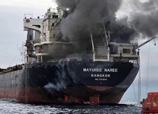 Kapal Thailand kena bedil peluru berpandu Iran