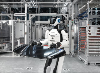 BMW uji robot humanoid dalam kilang pemasangan kenderaan