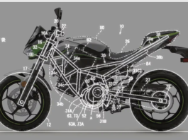 Paten Kawasaki dedah casis fleksibel untuk motosikal elektrik