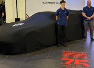 Naquib Azlan wakil Porsche Malaysia dalam Porsche Carrera Cup Asia 2026