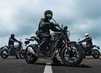 Royal Enfield Guerilla 450 dijadikan motosikal latihan untuk penunggang baharu di UK