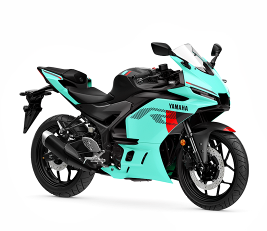 Yamaha YZF-R25 dan YZF-R3 2026 Jepun tampil menarik dengan warna hijau!