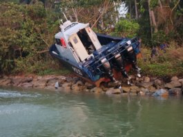 Bot PPM terbabas ketika kejar suspek penyeludupan migran