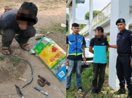 Polis bantuan KTMB berkas lelaki curi kabel ATP