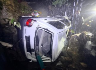 Lelaki maut, Perodua Kancil jatuh gaung 80 meter