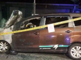 Tiga kereta Cikgu Chandra dibakar