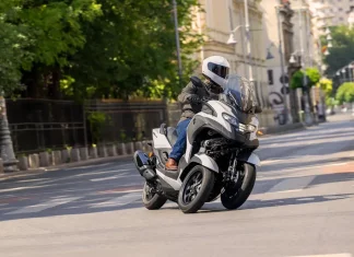 Yamaha Tricity 300 (2026) kini hadir dengan beg udara terbina