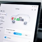 9. JAECOO 5 SHS-H interior new energy showing full hybrid