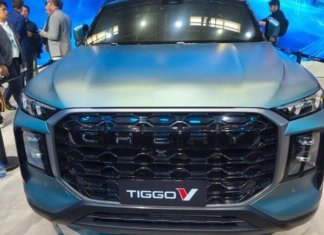 Chery lancar TIGGO V, SUV keluarga konsep luar biasa