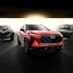 [Dari kiri ke kanan Infiniti QX60, QX65, QX80]