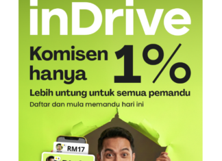 inDrive perkenal inisiatif 1 peratus untuk pemandu e-hailing Lembah Klang