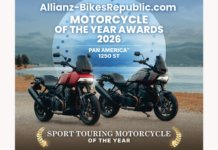 Pan America™ 1250 ST dipilih Sport Touring Motorcycle of the Year 2026