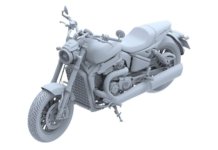 QJMotor ubah konsep cafe racer jadi sebuah cruiser berenjin V4