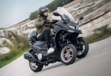 Kymco CV3 575i: Skuter tiga roda yang mampu capai 158 km/j