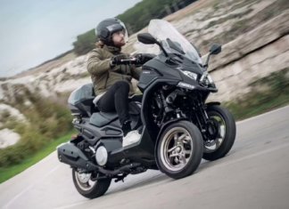 Kymco CV3 575i: Skuter tiga roda yang mampu capai 158 km/j