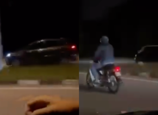 Warga China disyaki mabuk pandu lawan arus