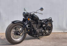 Bashan bangunkan bobber hardtail klon Harley-Davidson bersesaran 1,200 cc