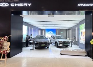 Pusat pameran butik Chery kini di Pavilion Bukit Jalil