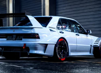 HWA EVO R: Jentera kegunaan litar tribut kepada 190E Evo II, 15 unit terhad