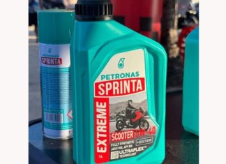 PETRONAS Lubricants lancar minyak enjin khas untuk skuter