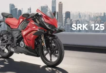 QJMotor SRK 125 R1 hadir dengan ciri winglet agresif yang tidak membantu