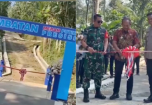 Netizen pertikai pegawai tinggi turun hanya rasmi jambatan 4 meter