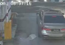 Pesara tentera maut rempuh BMW keluar simpang