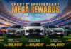 Chery tawar Mega Rewards sempena ulang tahun ke-3