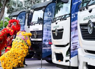 Dongfeng rasmi mula operasi pengedar trak berat untuk pasaran tempatan