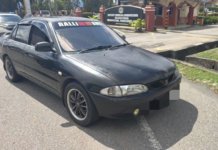 Warga Thailand ditahan memandu tanpa lesen