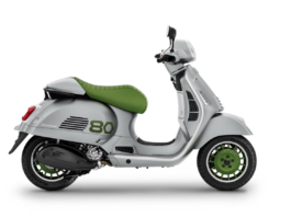 Vespa Edizione Ottantesimo sempena ulang tahun ke-80, terhad 1946 unit sahaja