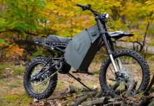 Motosikal elektrik ini tawar perlindungan daripada kamera haba dan mikrofon