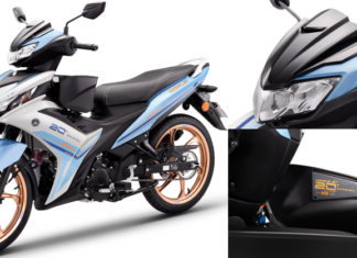 Yamaha 135LC Edisi Ulang Tahun Ke-20: Hanya 5,000 unit di Malaysia