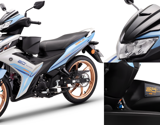 Yamaha 135LC Edisi Ulang Tahun Ke-20: Hanya 5,000 unit di Malaysia