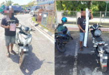 Tiada lesen dan insurans, motosikal warga asing disita