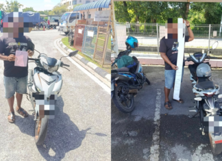 Tiada lesen dan insurans, motosikal warga asing disita