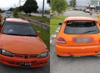 JPJ sita Proton Satria dipandu warga asing