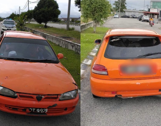 JPJ sita Proton Satria dipandu warga asing
