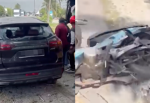 Rempuh empat kenderaan, pemandu Proton X70 positif dadah