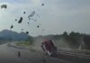 Wanita putus kaki, Proton X70 terbabas di LPT2